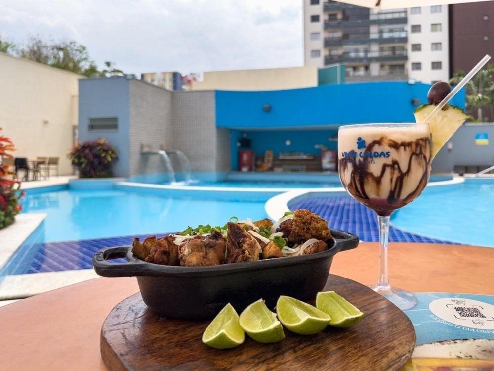Atrium Residence - Locacao Temporada กัลดัสโนวัส ภายนอก รูปภาพ